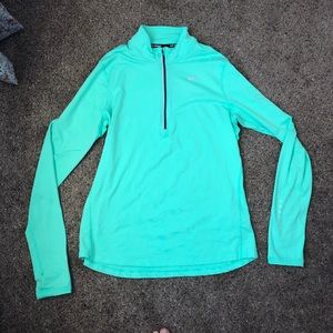 NIKE running quarter zip
